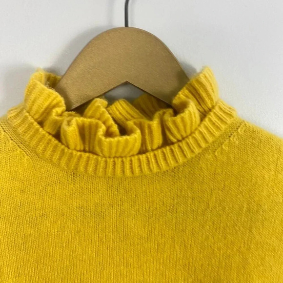 J. Crew Yellow Wool Blend Sweater - Picture 5 of 10